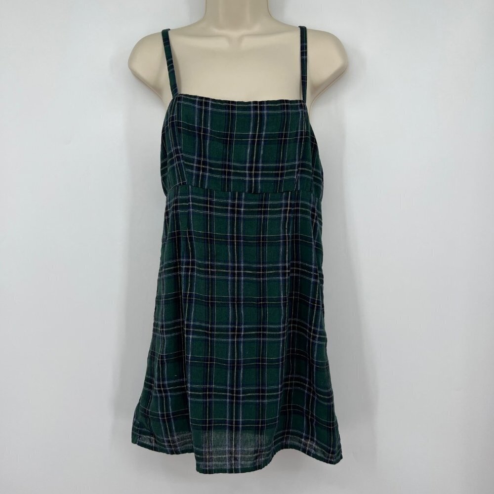 urban outfitters plaid dress Woman's size 4 Academia School vibe style